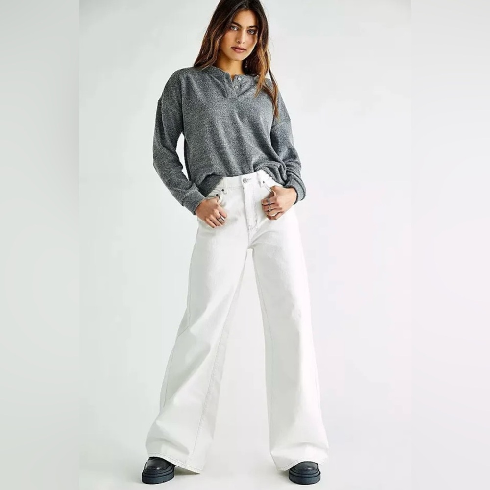 KSUBI Kicker Jean Fly White Womens Denim Jeans, size 26